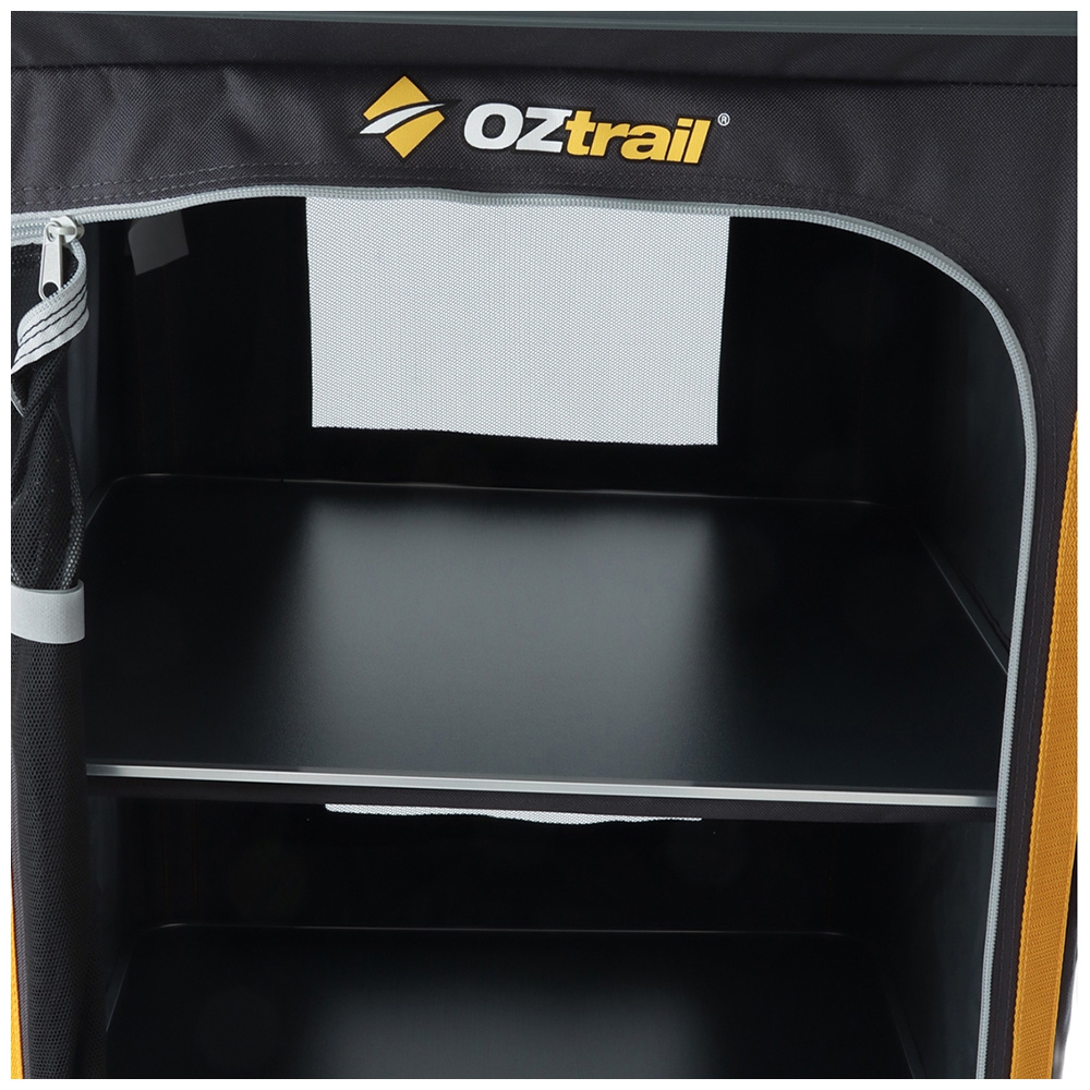 OZtrail Deluxe 4-Shelf Foldable Camping Cupboard