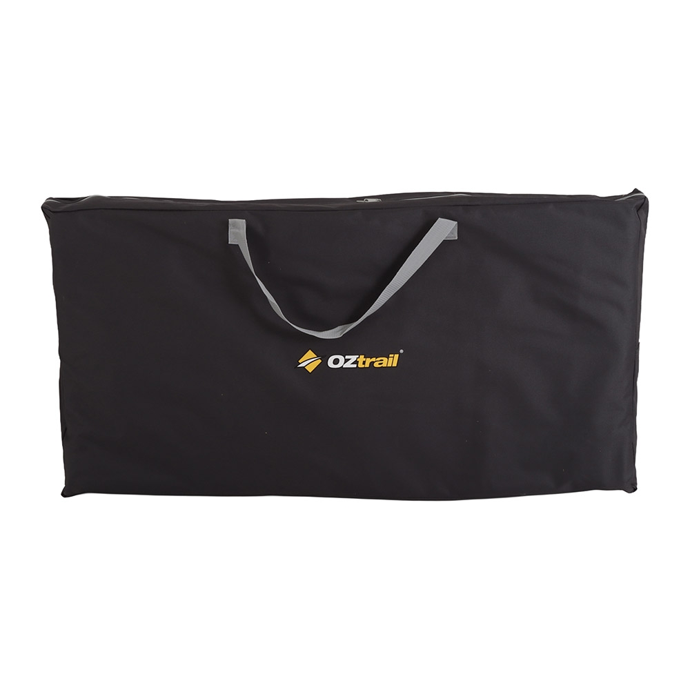 OZtrail Deluxe 3-Shelf Foldable Double Cupboard with Camping Table