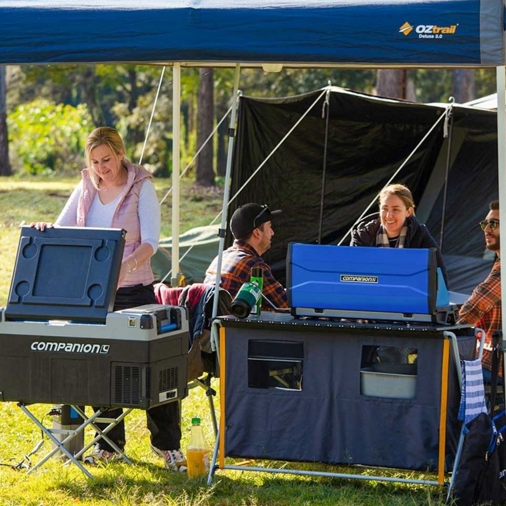 OZtrail Deluxe Camping Kitchen with Sink