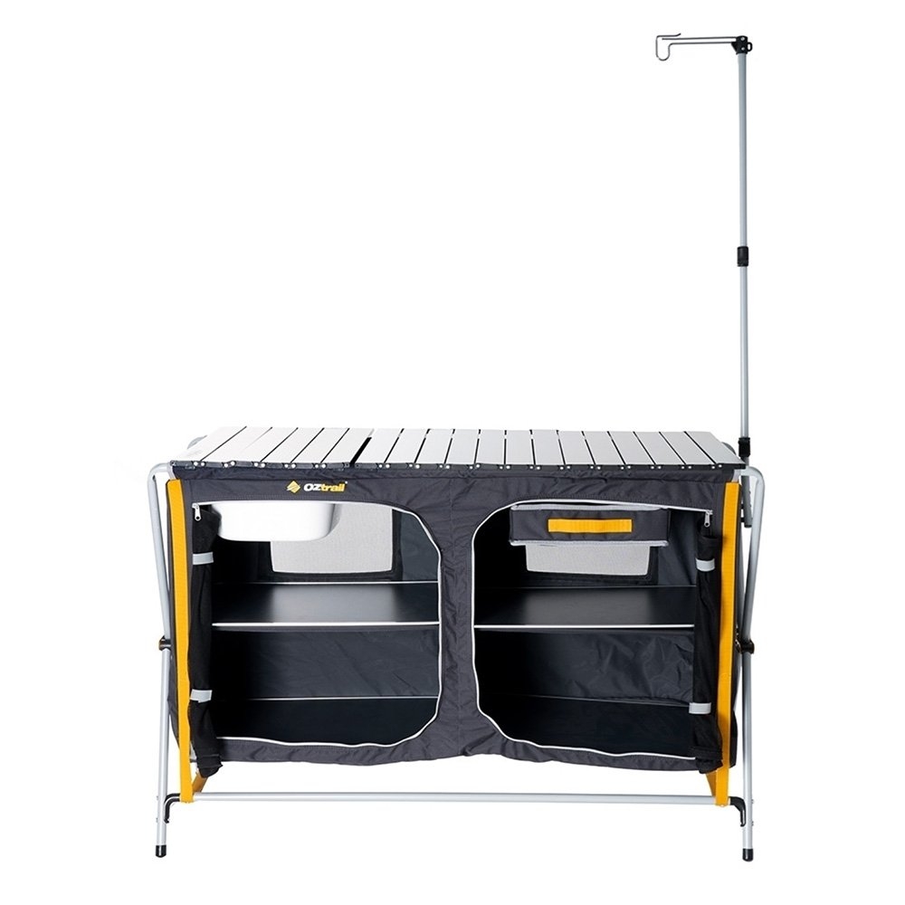 OZtrail Deluxe Camping Kitchen with Sink