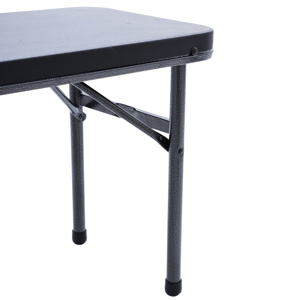 OZtrail Ironside 3-Piece Folding Camping Table and Bench Set - Returned Unit