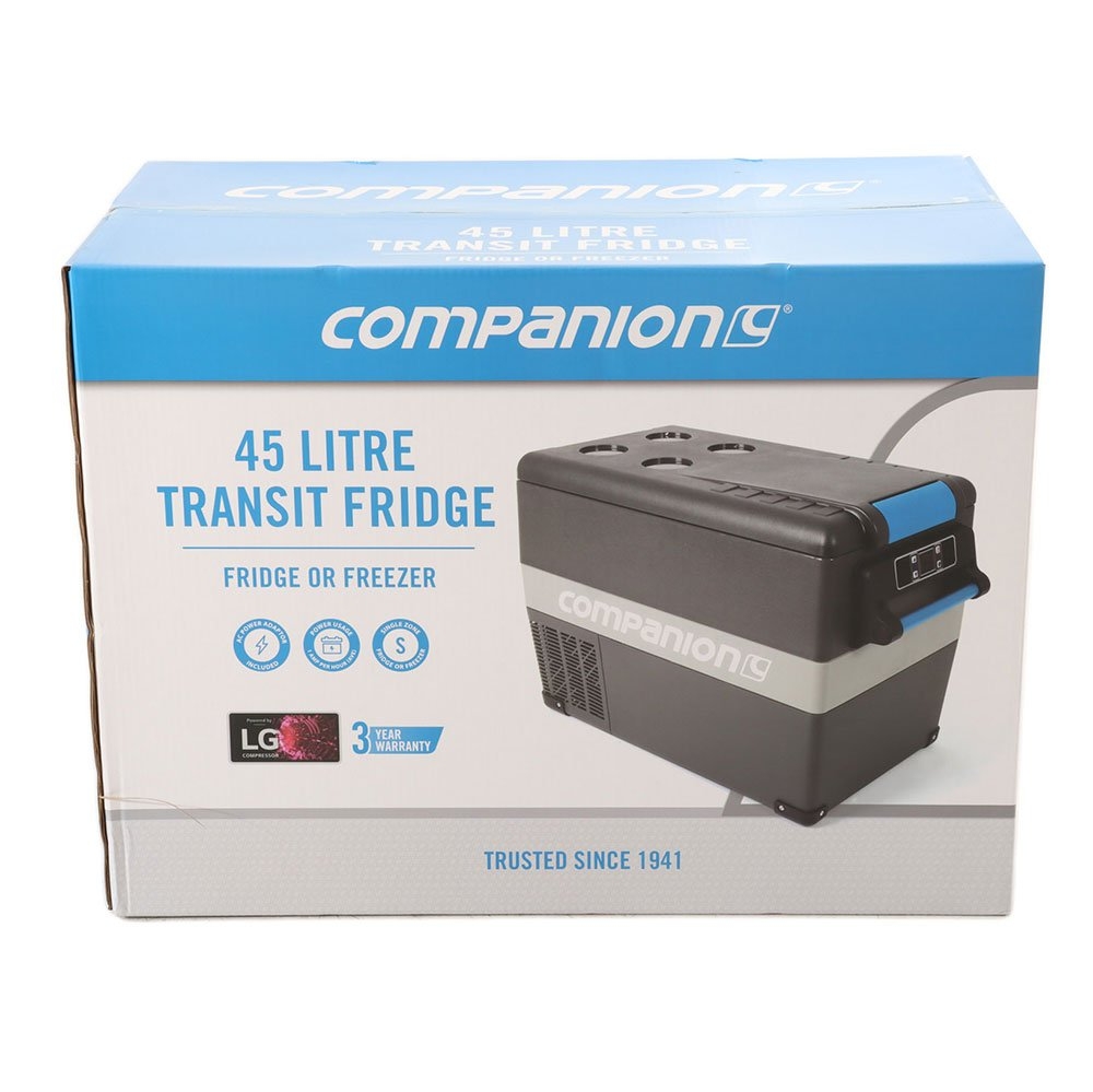 Companion Transit Portable Fridge/Freezer 45L 240V AC 12/24V DC