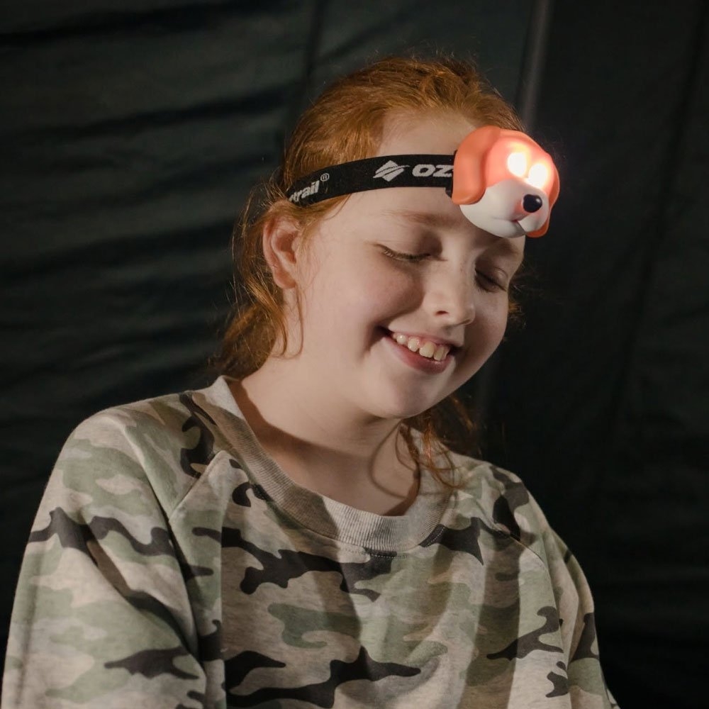 OZtrail Kids LED Headlamp Dog