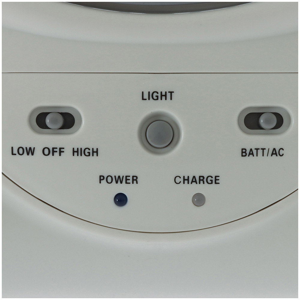 Companion Aerobreeze Portable Rechargeable Fan with LED Light 12V