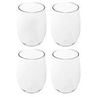 Everclear Tritan Shatterproof Stemless Wine Glass 443ml Qty 4 Thumbnail Everclear Tritan Shatterproof Stemless Wine Glass 443ml Qty 4