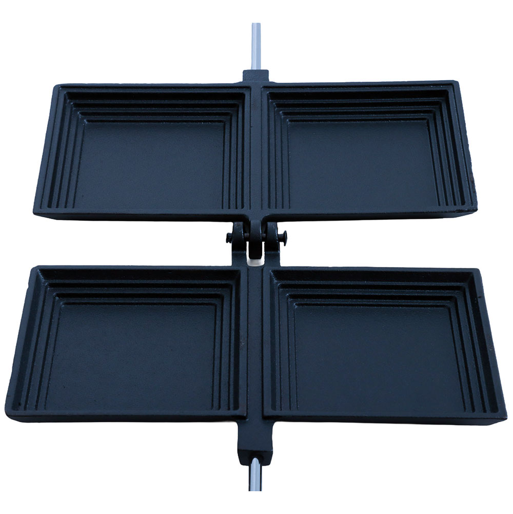 Campfire Cast Iron Toastie Maker Jumbo Double