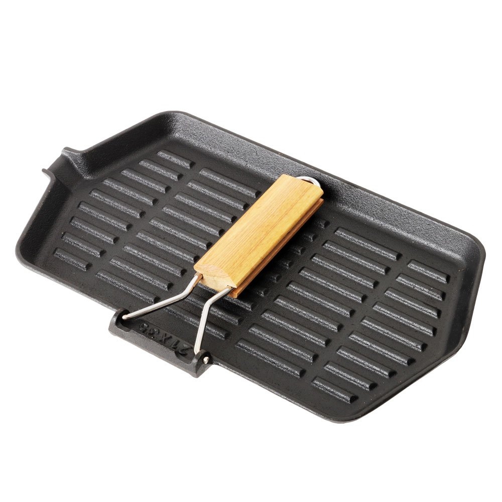 Campfire Cast Iron Griddle Frypan