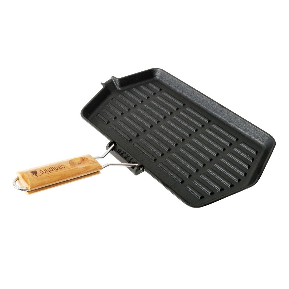 Campfire Cast Iron Griddle Frypan