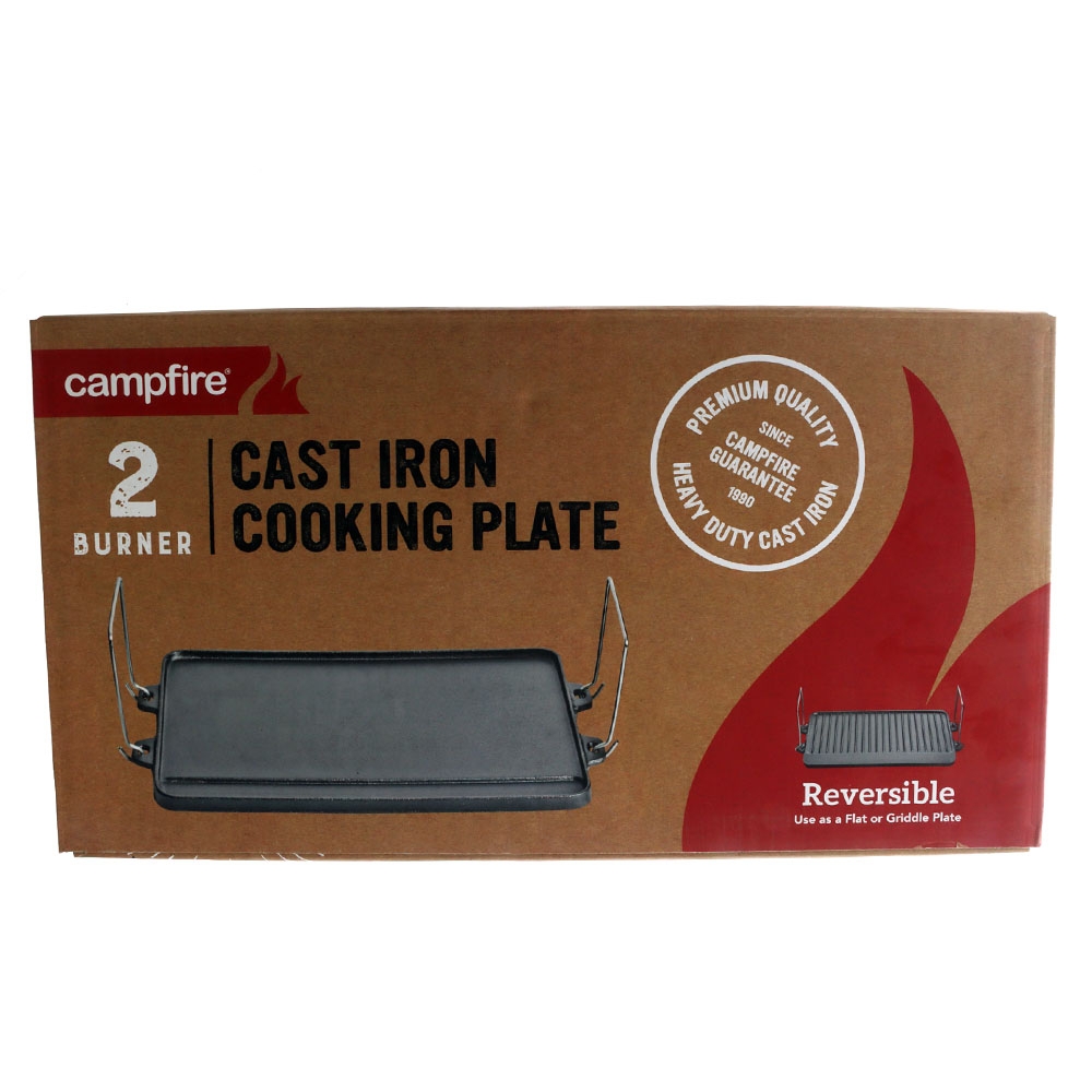 Campfire Gas Cooker Grill and Hotplate Combo for 2 Burner Stoves