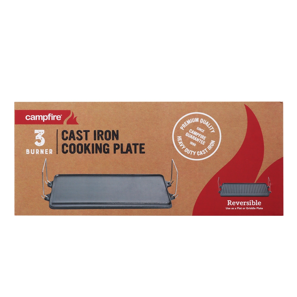 Campfire Gas Cooker Grill and Hotplate Combo for 3 Burner Stoves