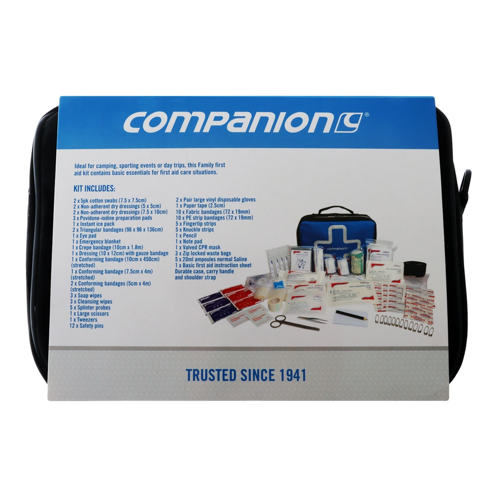 Companion Family 98-Piece First Aid Kit