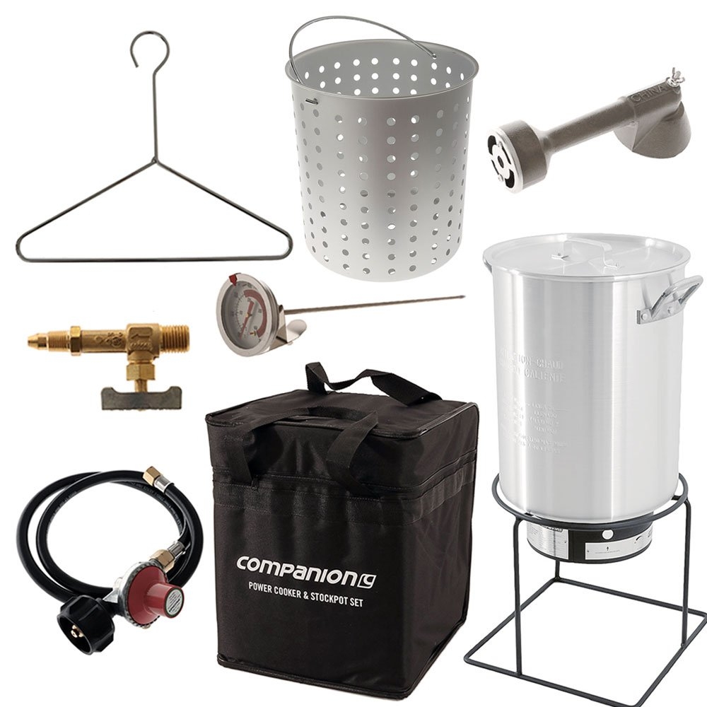 Companion Power Cooker and 20L Stockpot Set