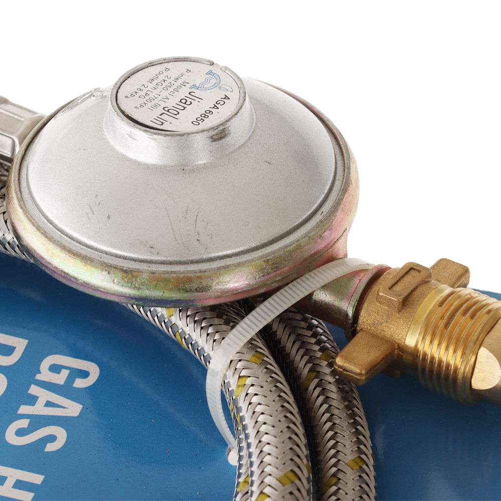 Companion Stainless Steel Gas Hose POL Regulator 3/8in SAE 2000mm