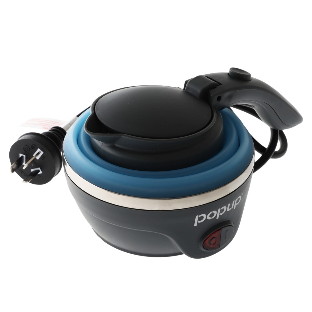Popup Electric Billy Kettle 240V Blue