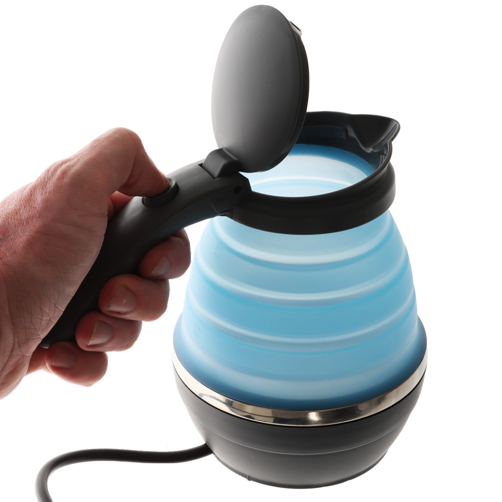 Popup Electric Billy Kettle 240V Blue