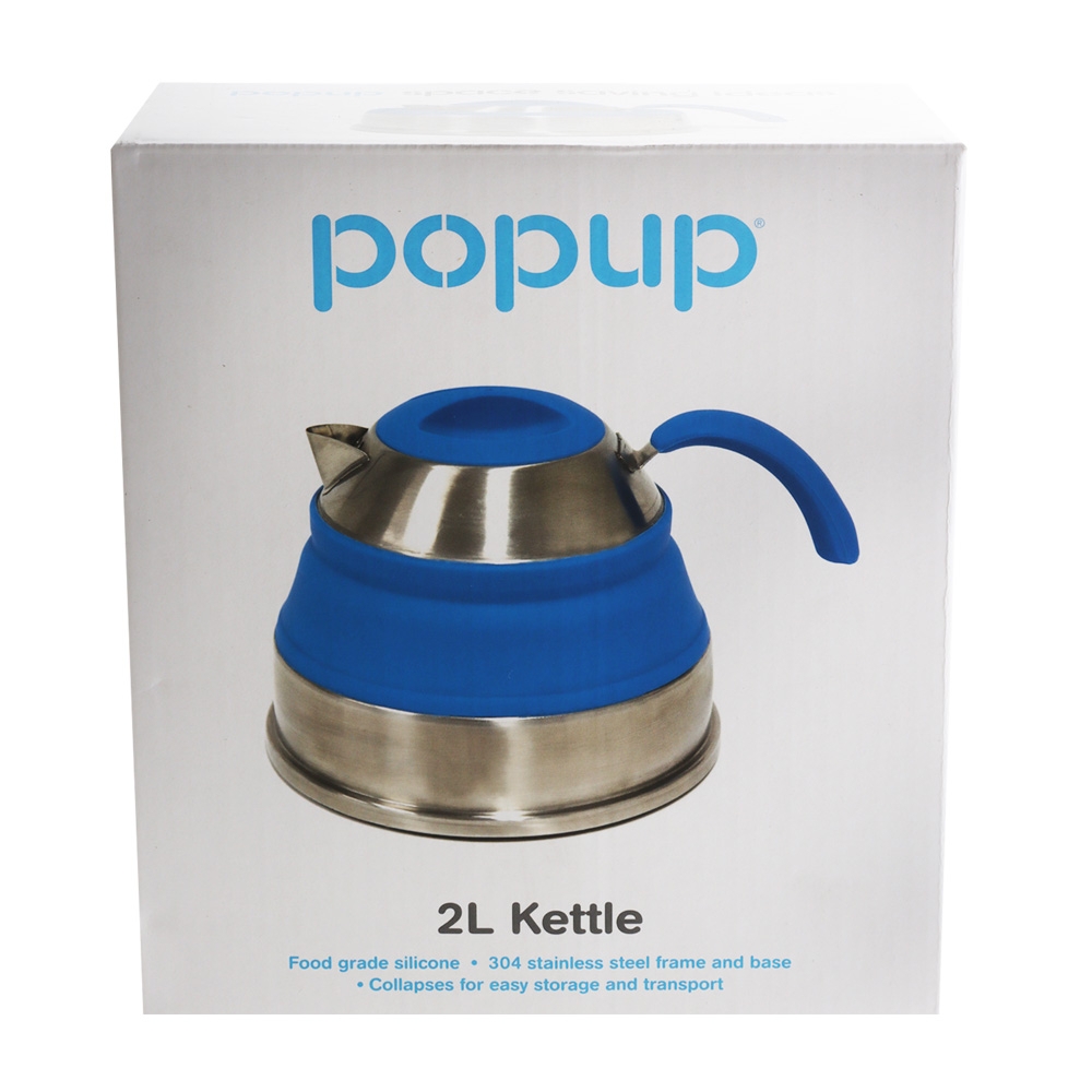 Popup Collapsible Compact Kettle 2L
