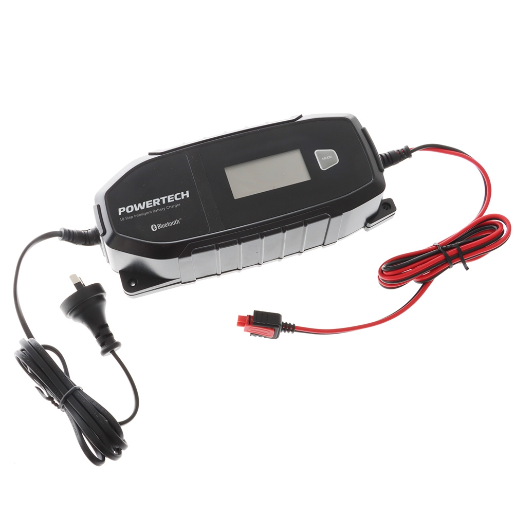 Powertech MB-3908 10-Stage Smart Battery Charger 12/24VDC 7.5A