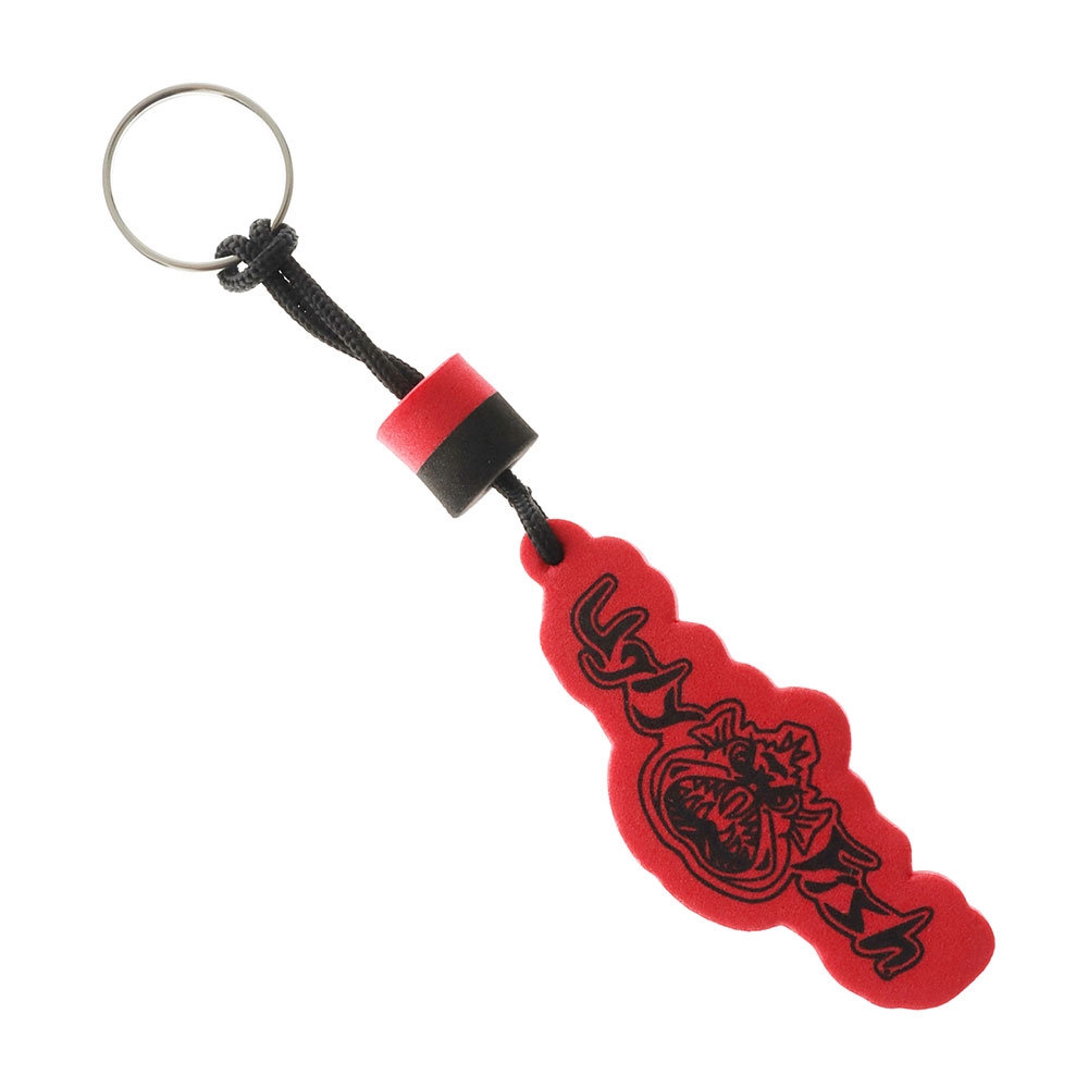 Ugly Fish Floating Key Ring Black/Red