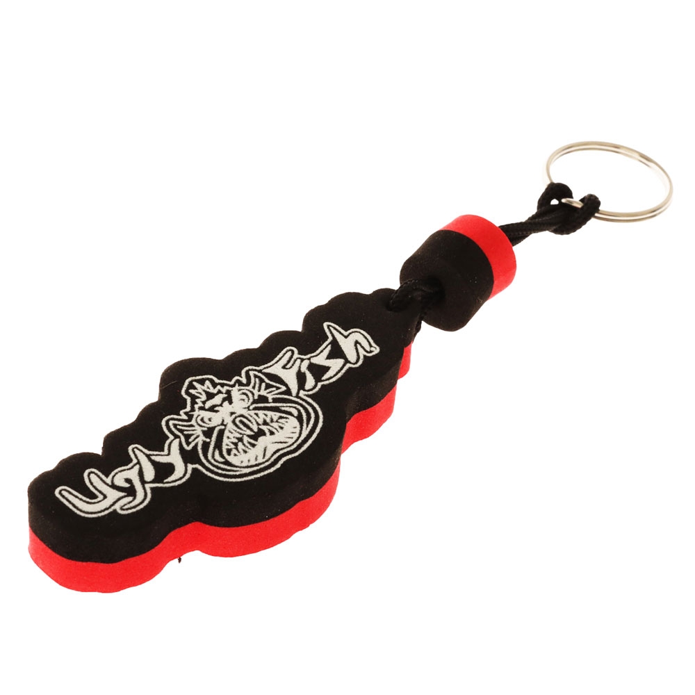 Ugly Fish Floating Key Ring Black/Red
