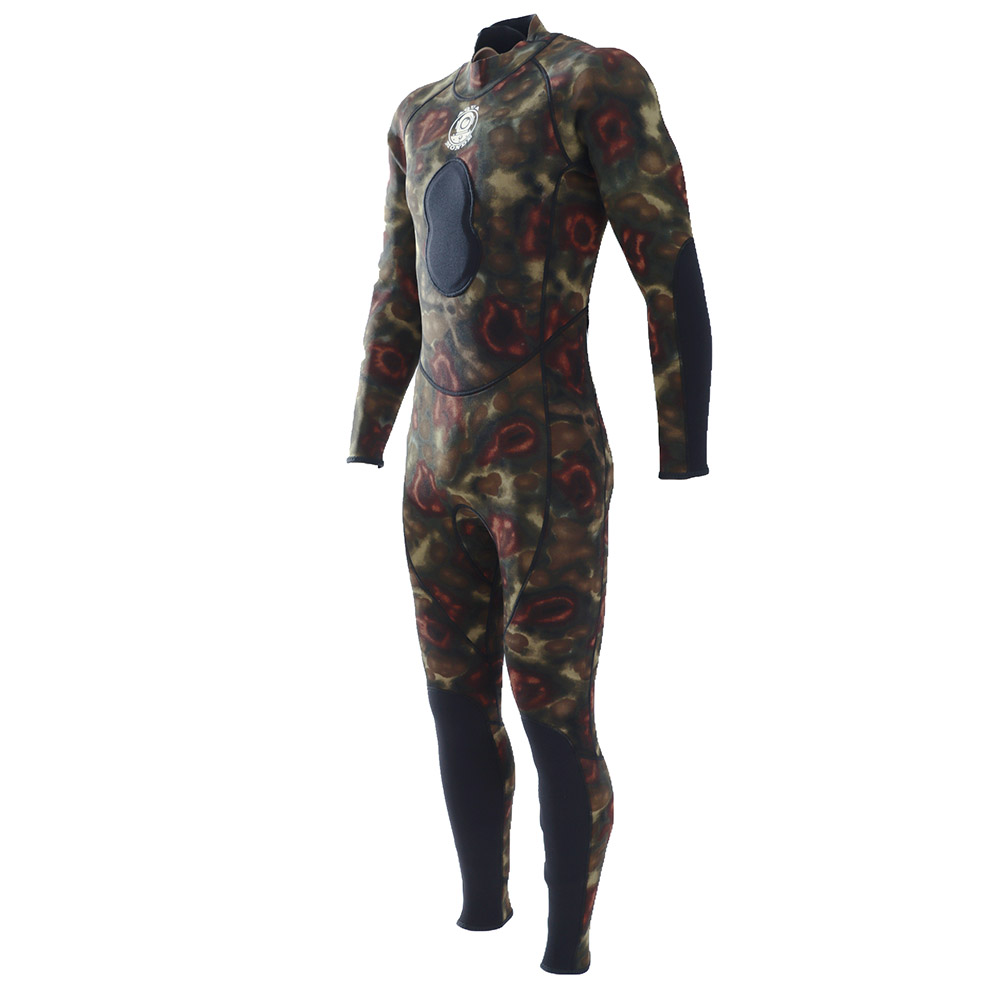 AquaMonde Mens Spearfishing Camo Wetsuit 3mm