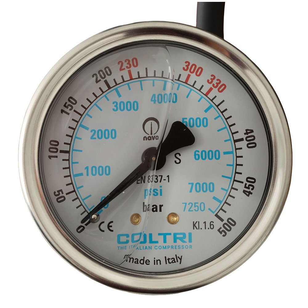 Coltri Icon LSE 100 Stainless Electric Portable Dive Compressor with Auto-Drain and Auto-Stop 230V 50Hz