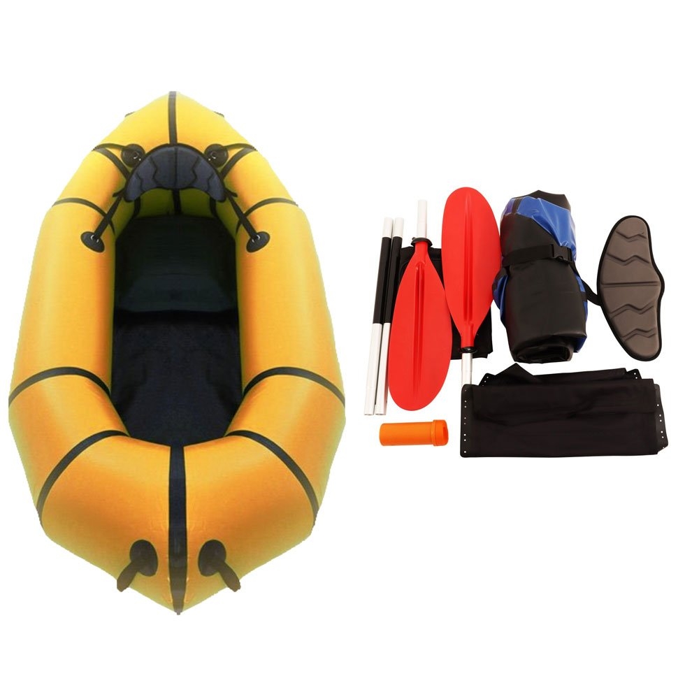 Adventure Inflatable Packraft 235cm Yellow