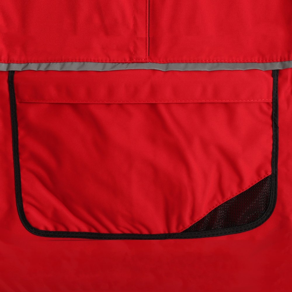 Black Shag Waterproof Spray Jacket