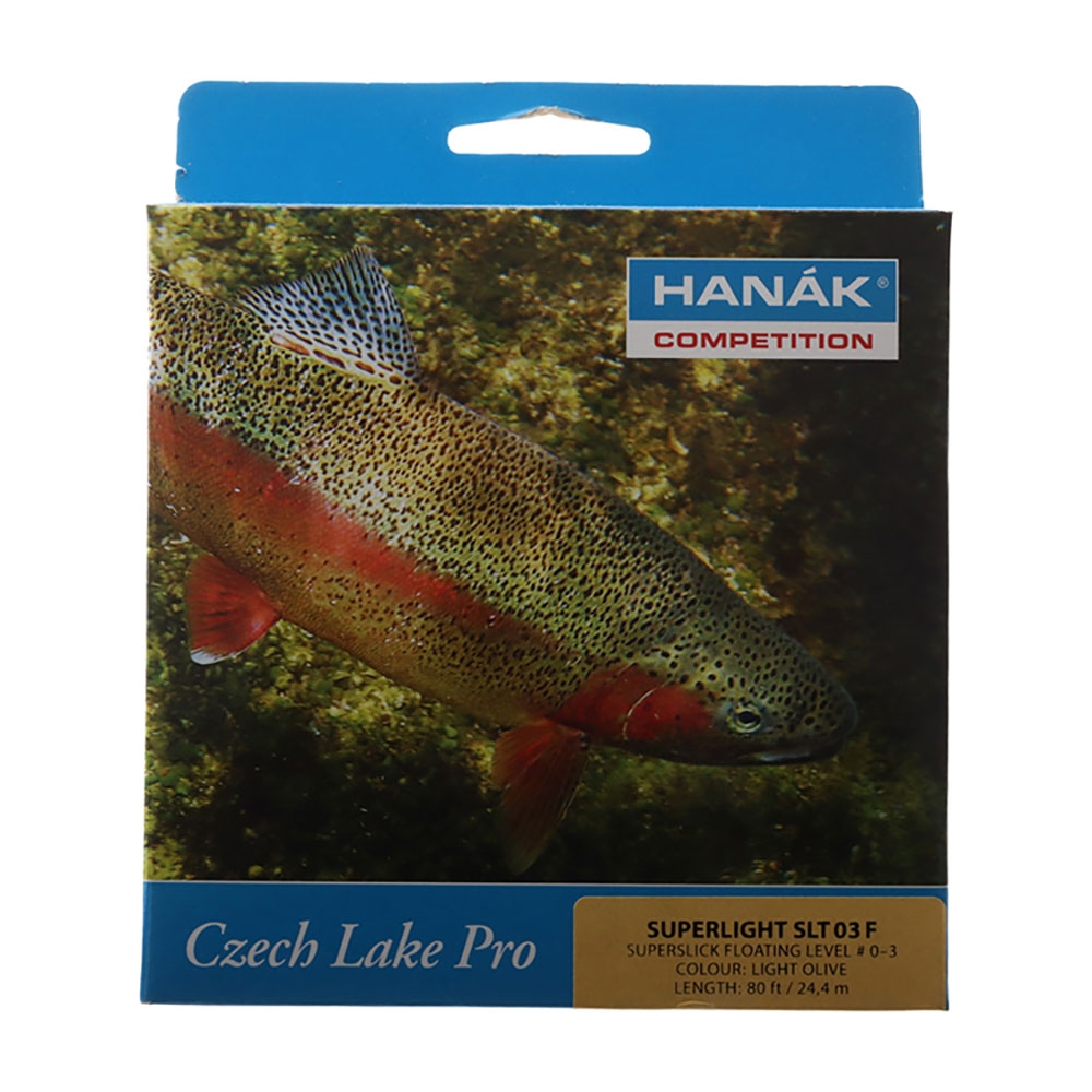 HANAK Competition Superlight SLT 03 F Fly Line 24.4m Light Olive