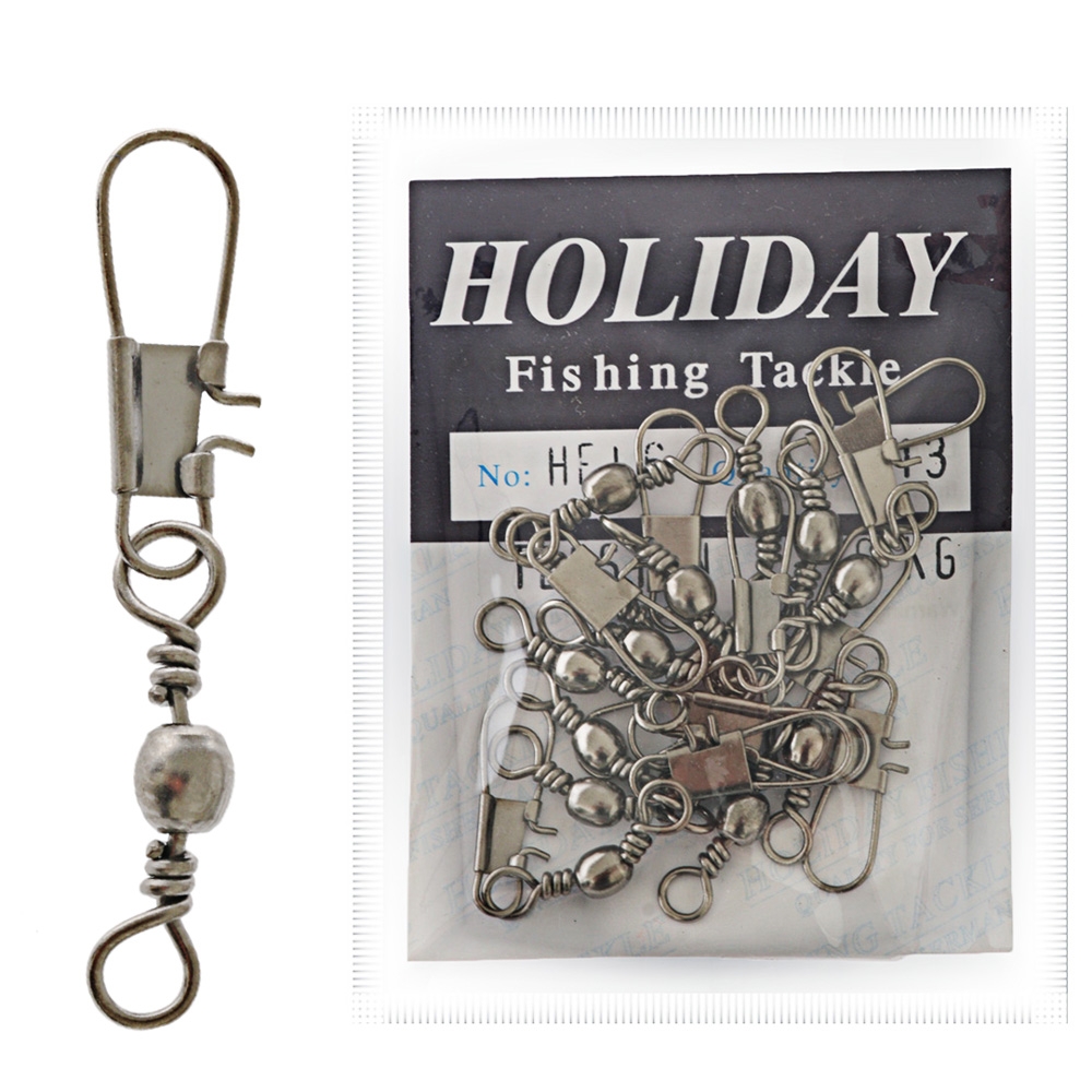 Holiday Snap Swivels Size 4 Tension 15kg Qty 12