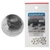 HANAK Competition ROUND+ Tungsten Beads Silver 4.0mm Qty 20