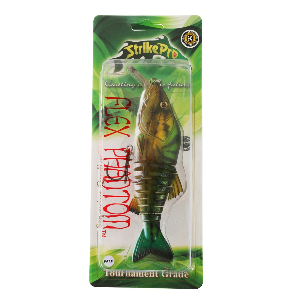 Strike Pro Flex Phantom Soft Bibbed Lure 170mm 85.5g Green Mack Ghost