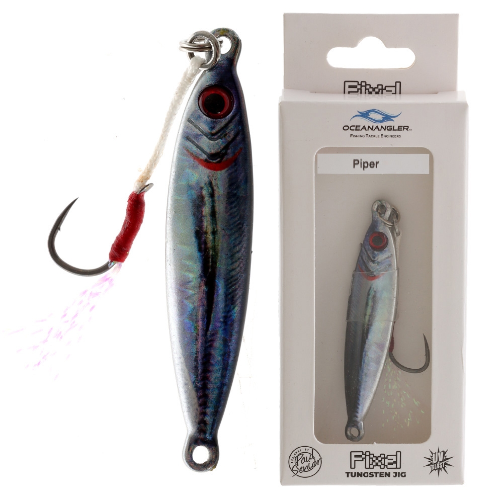 Okuma Ceymar 100HAJ Power Handle Nano Matrix Acid Wrap Jigging Package 6ft 4in 2pc