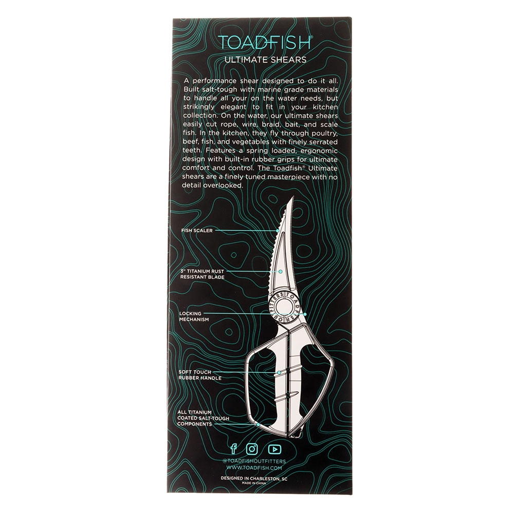 Toadfish Kitchen/Boat Scissors