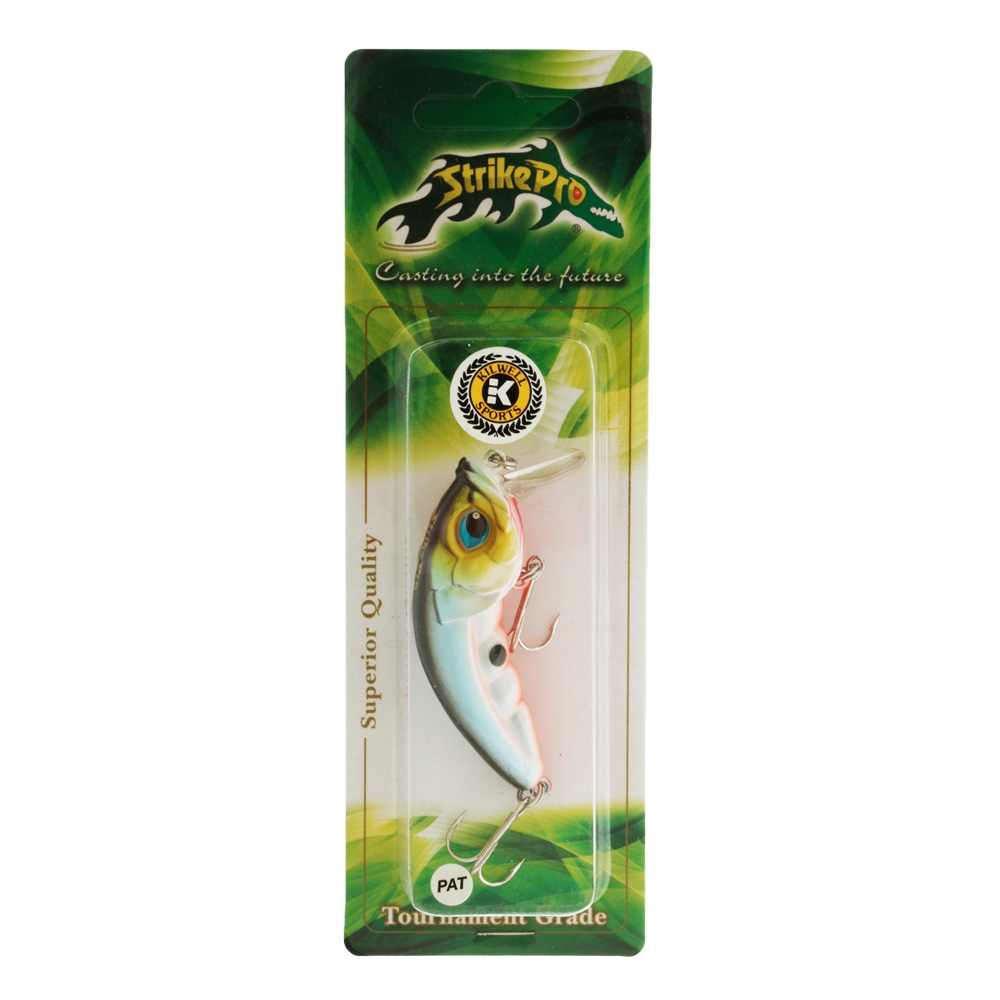 Strike Pro Hunchback Spinning Lure Ten/Shad 14g
