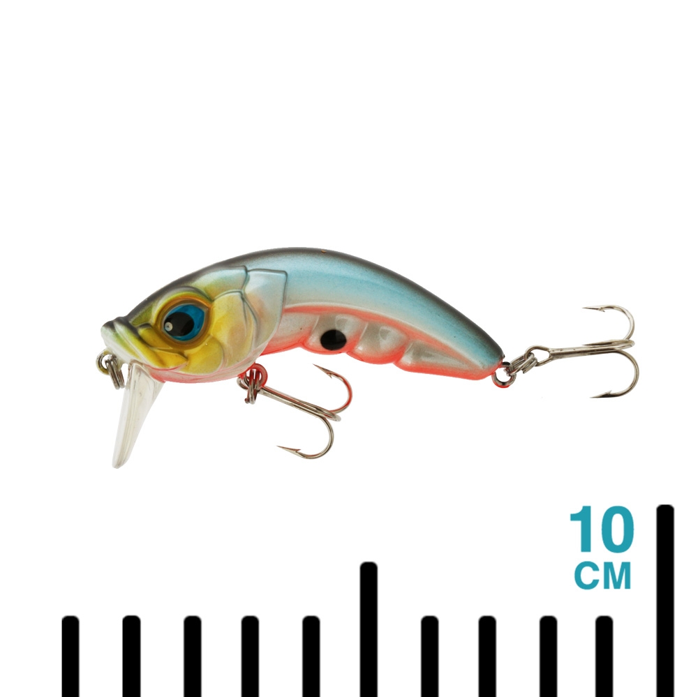 Strike Pro Hunchback Spinning Lure Ten/Shad 14g