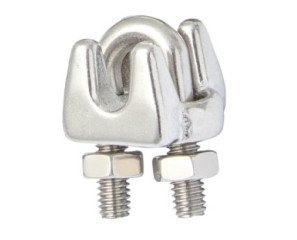 Trojan Wire Rope Grip S/Steel 4mm