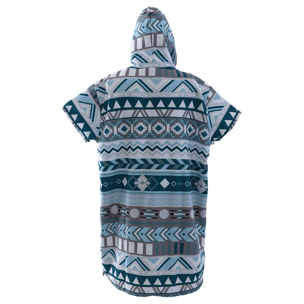 Aropec Quick Dry Poncho Terry Cotton Blue