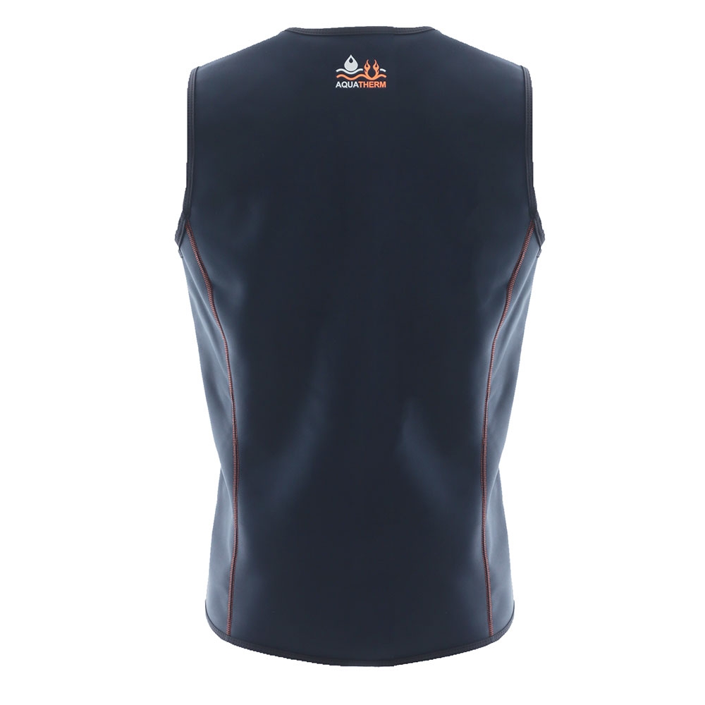 Aropec AquaThermal Zipped Fleece Lined Rash Vest Black XL