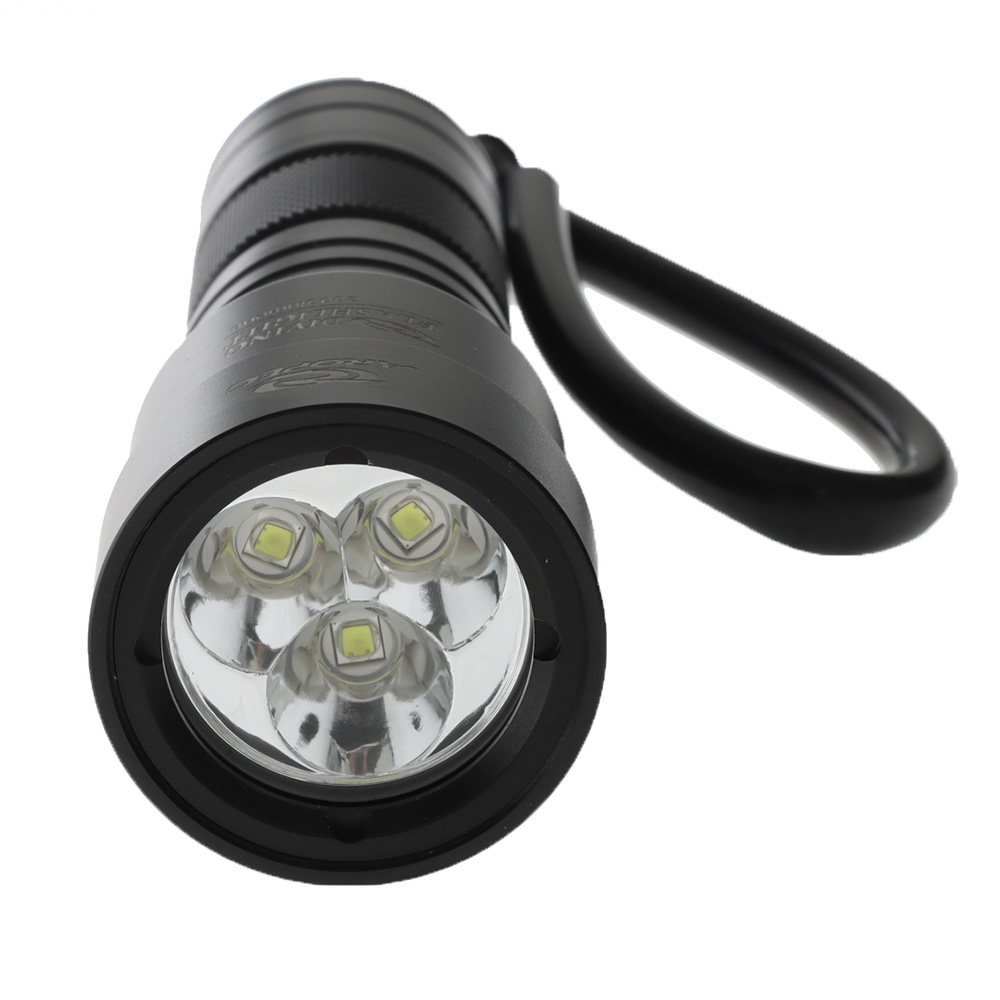 Aropec LED Dive Torch with Case 3000 Lumens