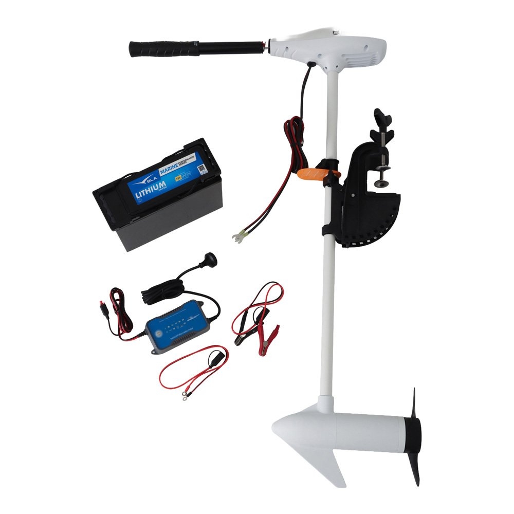 Minn Kota Riptide Transom Mount Trolling Motor 45VT 36in 12V 50Ah