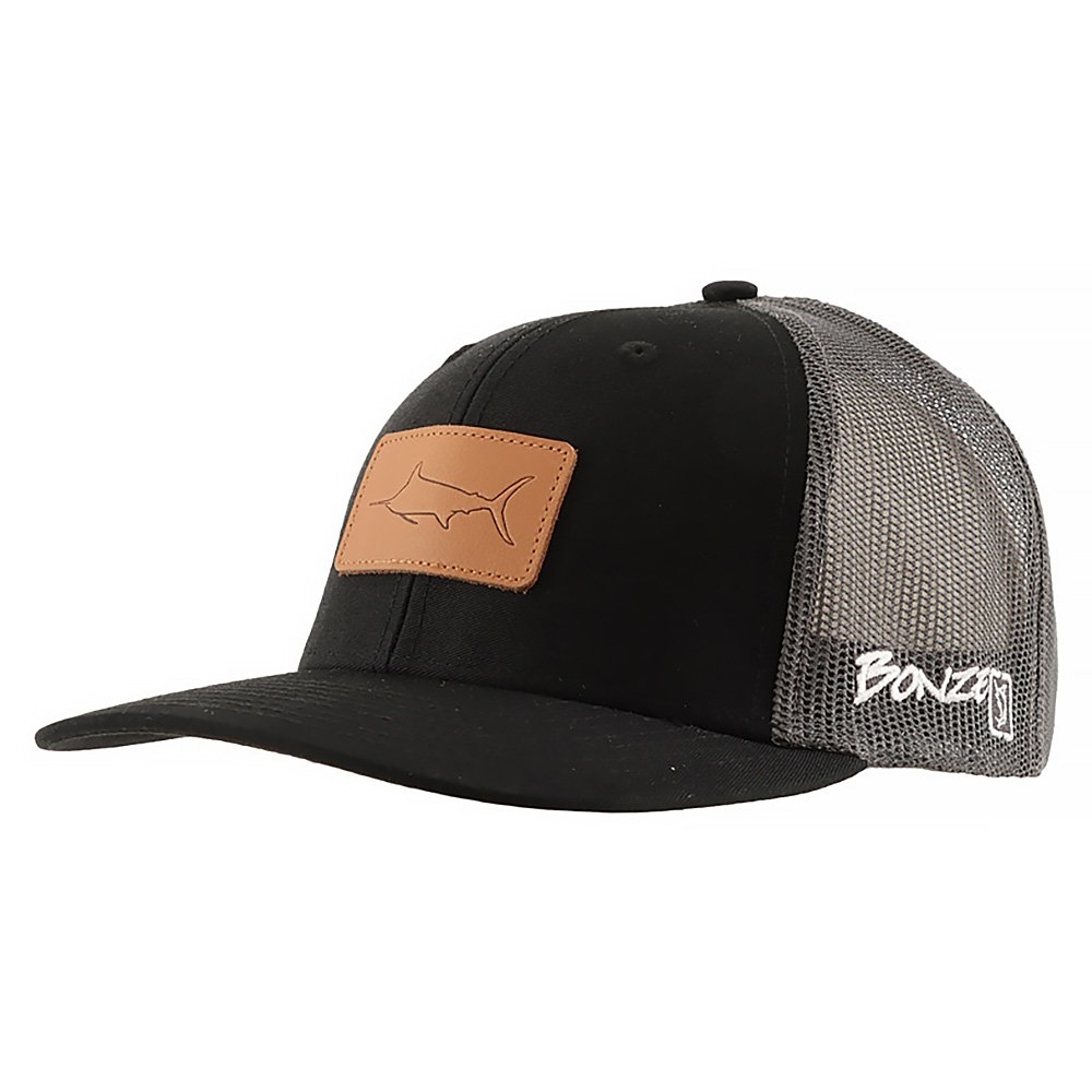 Bonze Marlin Patch Trucker Cap Black