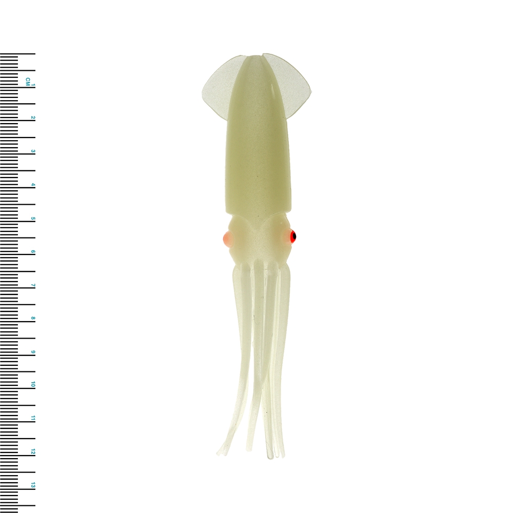Sea Harvester Squid Skirt Lumo 12cm Qty 5