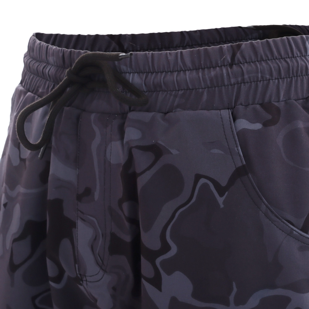 Black Shag Quick-Dry Stretch Mens Board Shorts Black Camo 32in Black Shag Quick-Dry Stretch Mens Board Shorts Black Camo 32in