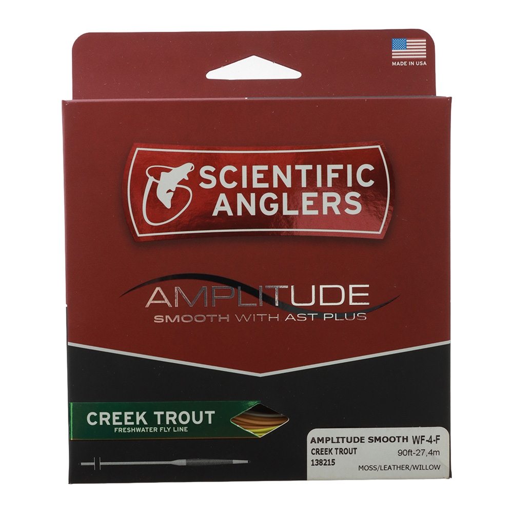 Scientific Anglers Amplitude Smooth Creek Trout Fly Line WF-4-F
