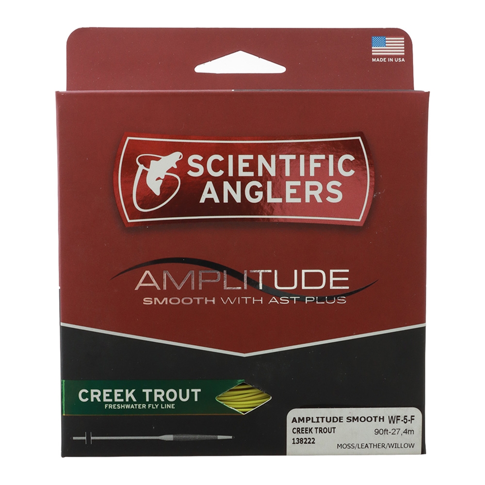 Scientific Anglers Amplitude Smooth Creek Trout Fly Line WF-5-F 