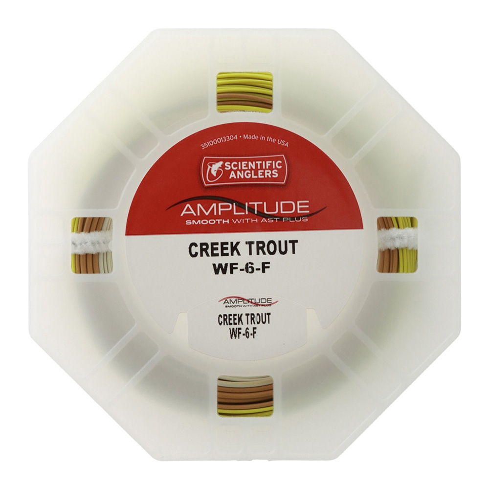 Scientific Anglers Amplitude Smooth Creek Trout Fly Line WF-6-F 