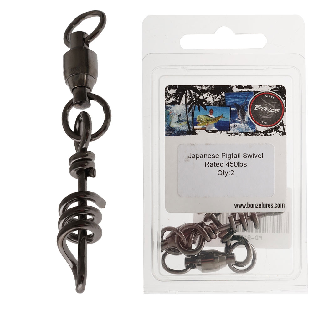 Bonze Pigtail Swivel 450lb Qty 2