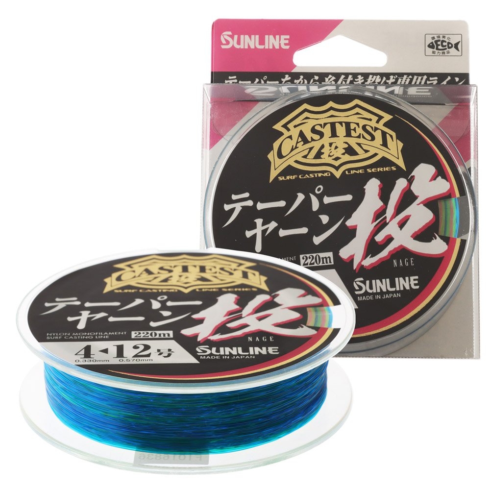 Sunline Tapered Casting Line .33-.57mm x 220m 16lb to 50lb