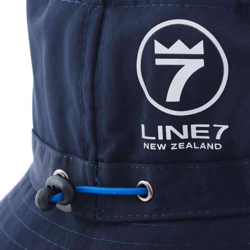 Line 7 Ocean Wave Bucket Hat Navy