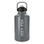 Icey-Tek Insulated Water Bottle with Straw Lid 1.9L Grey